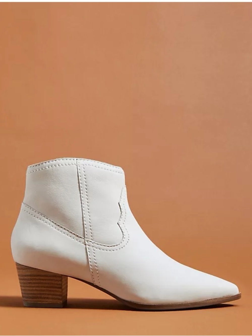 Seychelles Represent White Suede Booties Anthropologie